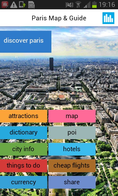 巴黎离线地图 Paris Offline Map截图10