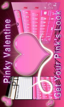 SlideIT Pinky Valentine skin截图