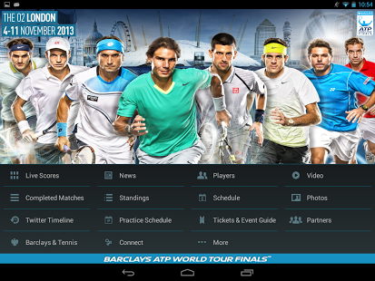 Barclays ATP World Tour Finals截图9