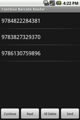 Continue Barcode Reader截图4
