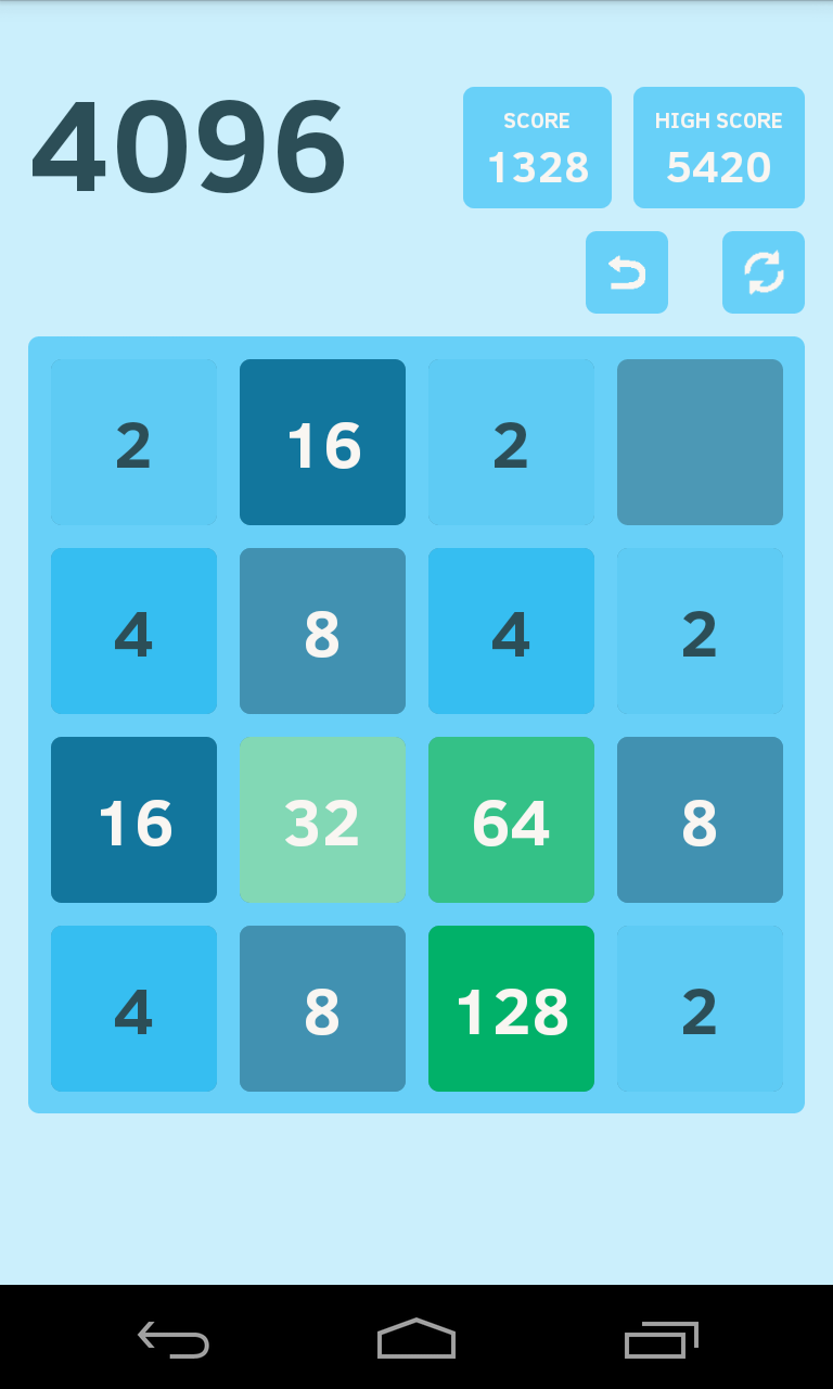 4096 – number puzzle game截图6