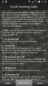 Duck Hunting Calls截图