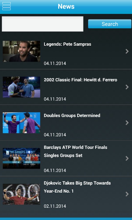 Barclays ATP World Tour Finals截图7