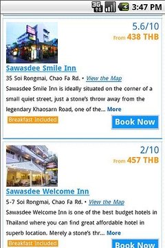 Guides Hotels Thailand EN/FR截图