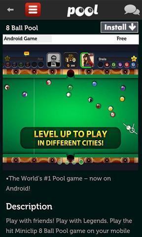 桌球游戏Pool Games截图2