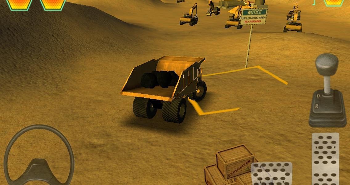 矿用卡车驾驶模拟器截图1