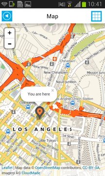 洛杉矶离线地图截图