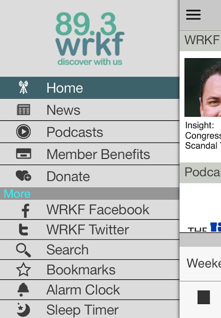 WRKF Public Radio App截图11