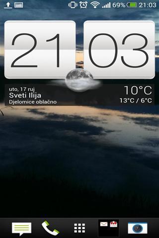 时钟和天气(HTC版)截图1