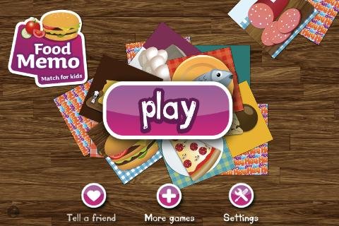 Food Memo Match for Kids截图7