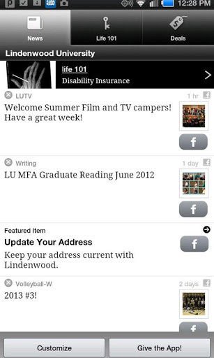 Lindenwood Alumni Crib Sheet截图2