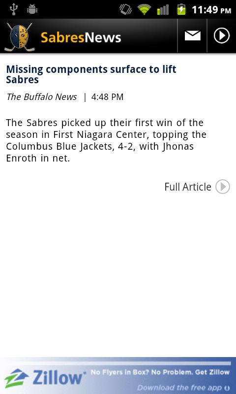 Sabres News截图4