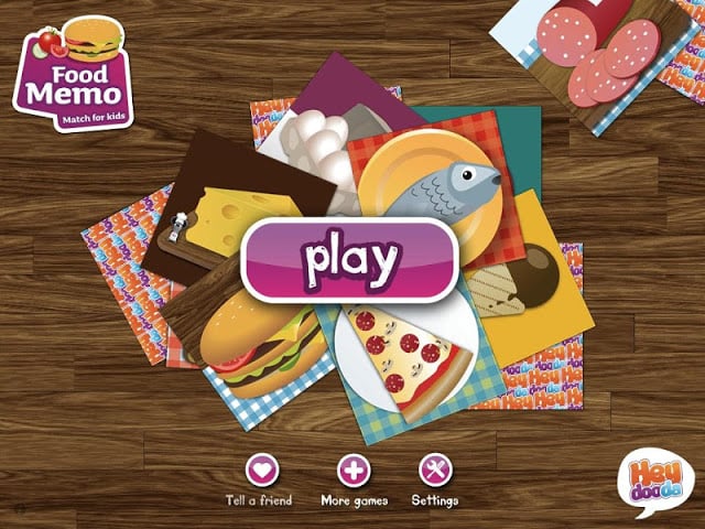 Food Memo Match for Kids截图2