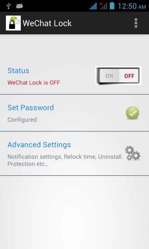 Privacy Lock for WeChat截图6