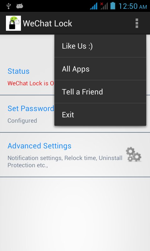 Privacy Lock for WeChat截图3