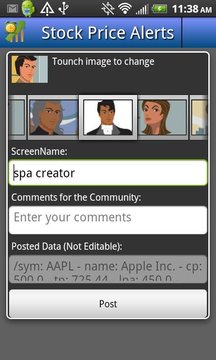 Stock Price Alerts Lite截图