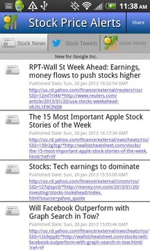 Stock Price Alerts Lite截图