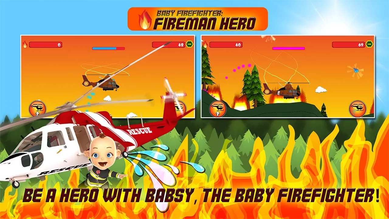 婴儿消防员：消防员英雄截图1