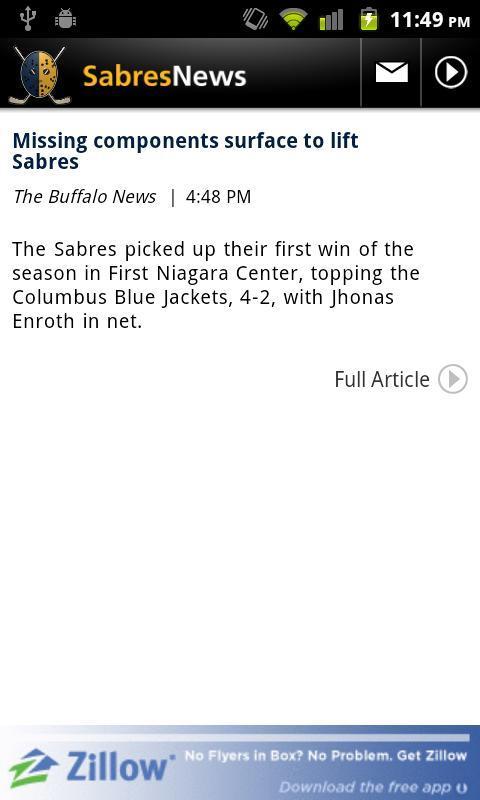Sabres News截图3