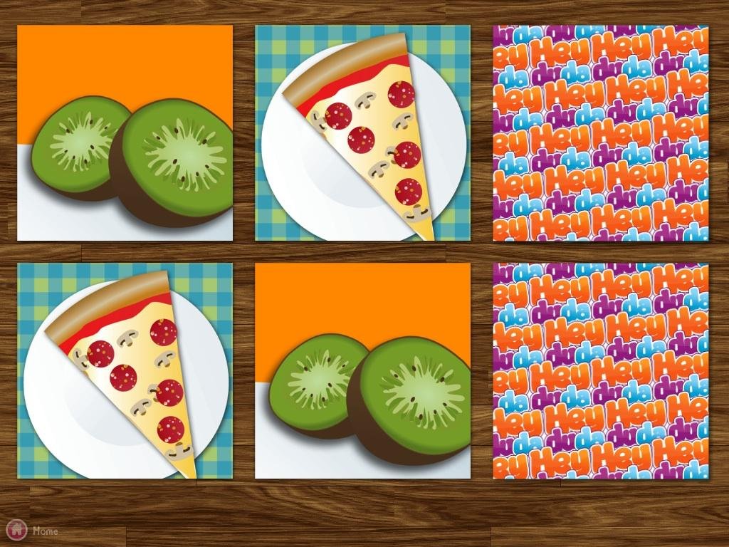 Food Memo Match for Kids截图1