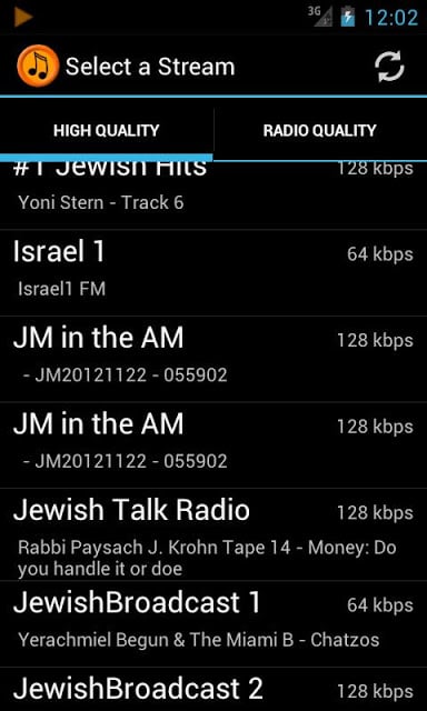 J流 - 犹太音乐流截图4