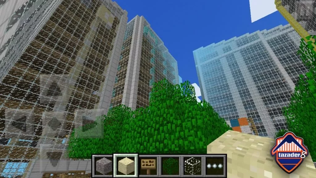 惊人的Minecraft PE CITY截图1