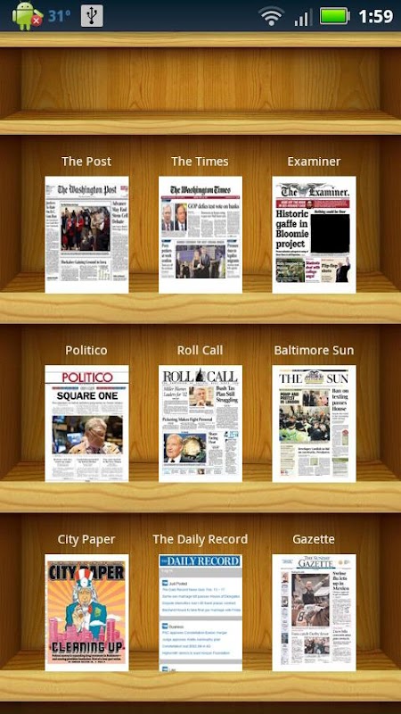 DC METRO NEWSPAPERS截图2