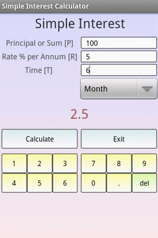 Interest Calculator Free截图3