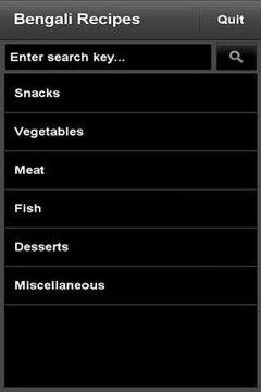 Bengali Recipe Lite截图