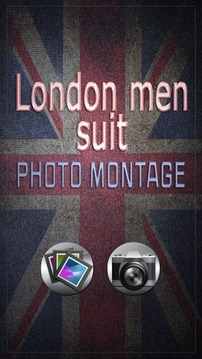 照片蒙太奇伦敦男人西装截图