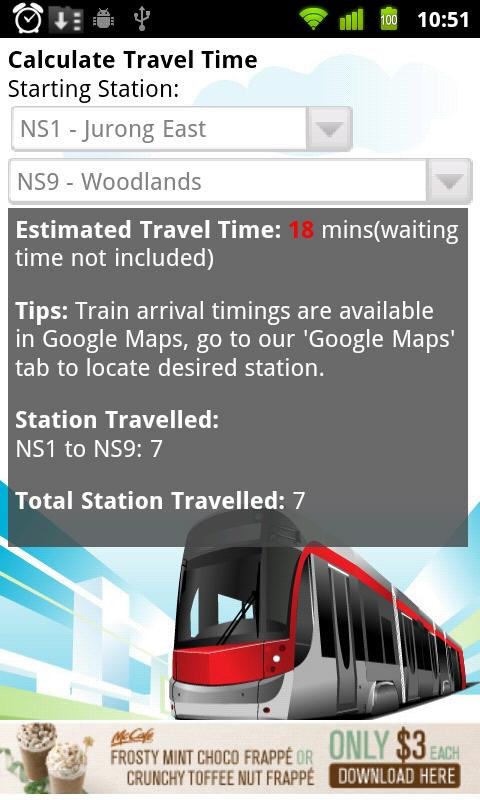 SGTrains - Singapore Apps截图5