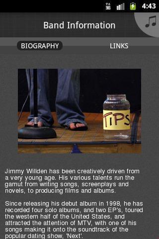 Jimmy Willden and the Outtakes音乐截图3