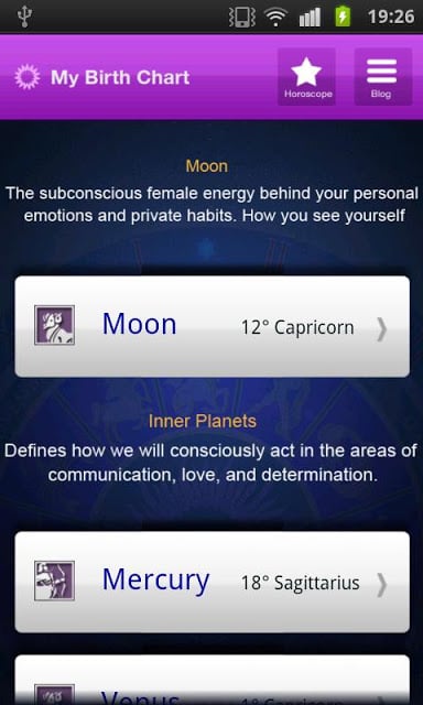 Horoscope - Birth Chart截图4