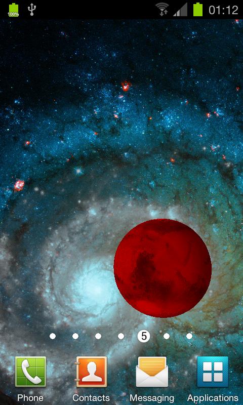 Red Planet 3D Live Wallpaper截图8