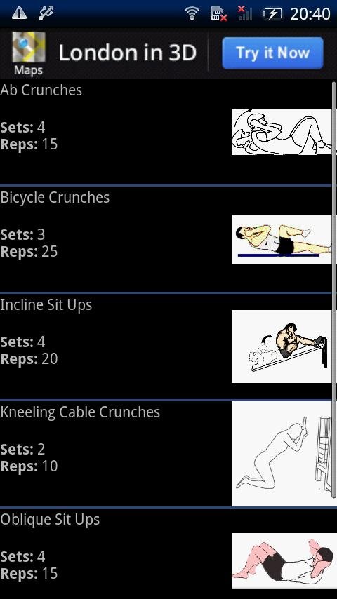 Killer Ab Workouts截图1