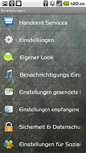 Handcent SMS Germany Language截图7