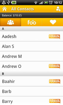 FooTalk - Free Calls截图