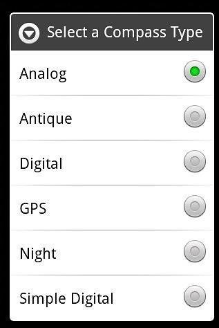 手机指南针for android截图3