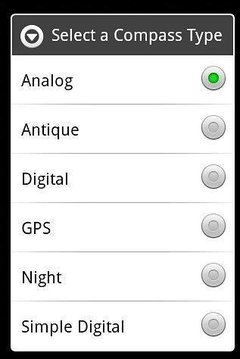 手机指南针for android截图
