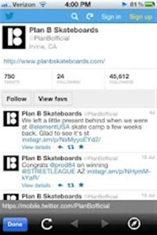 Plan B Skateboards截图8