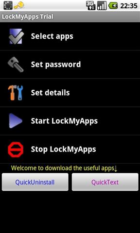 保护应用程序LockMyApps截图4