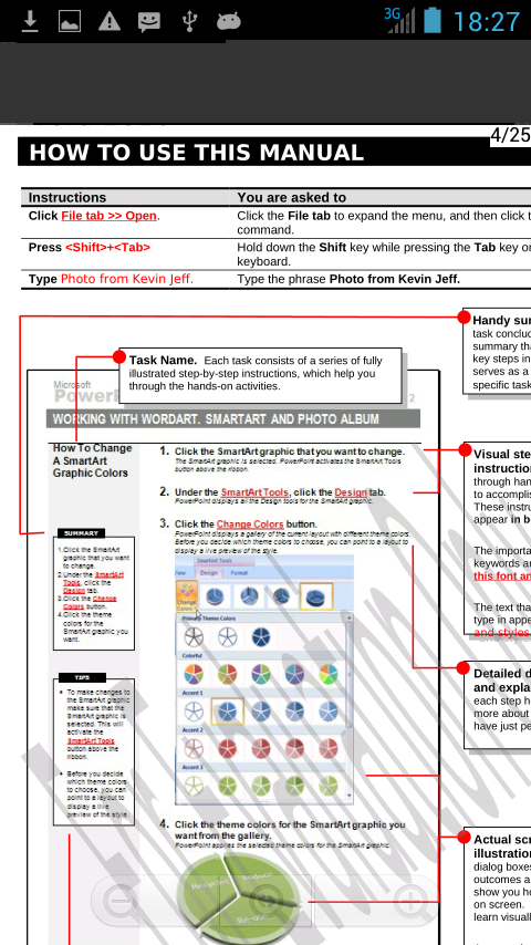 OffiDoc Excel中的Word PPT浏览器截图7