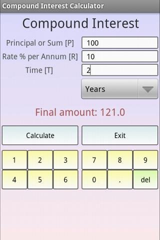 Interest Calculator Free截图2