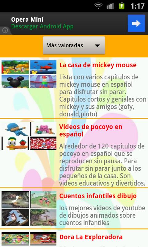 Free cartoon videos in spanish截图6