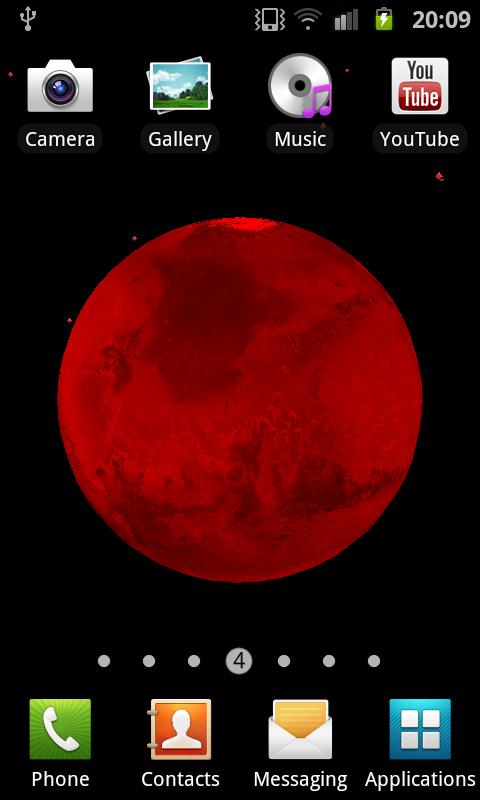 Red Planet 3D Live Wallpaper截图5