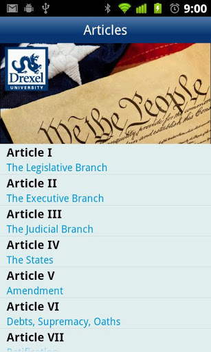 Drexel U.S. Constitution截图3