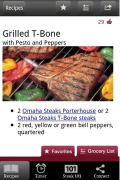 Omaha Steaks Steak Time截图