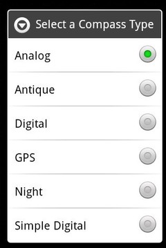 手机指南针for android截图