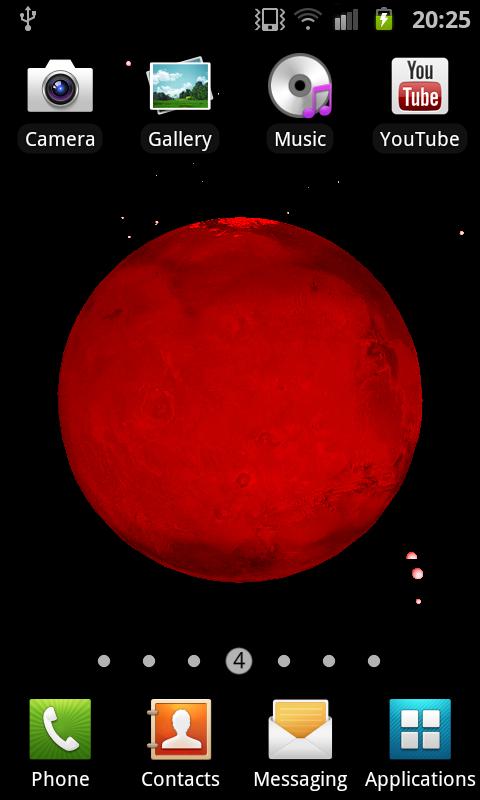 Red Planet 3D Live Wallpaper截图2