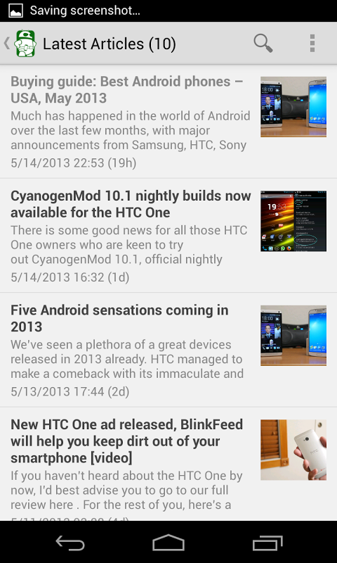 One News &amp; Updates(HTC版)截图1